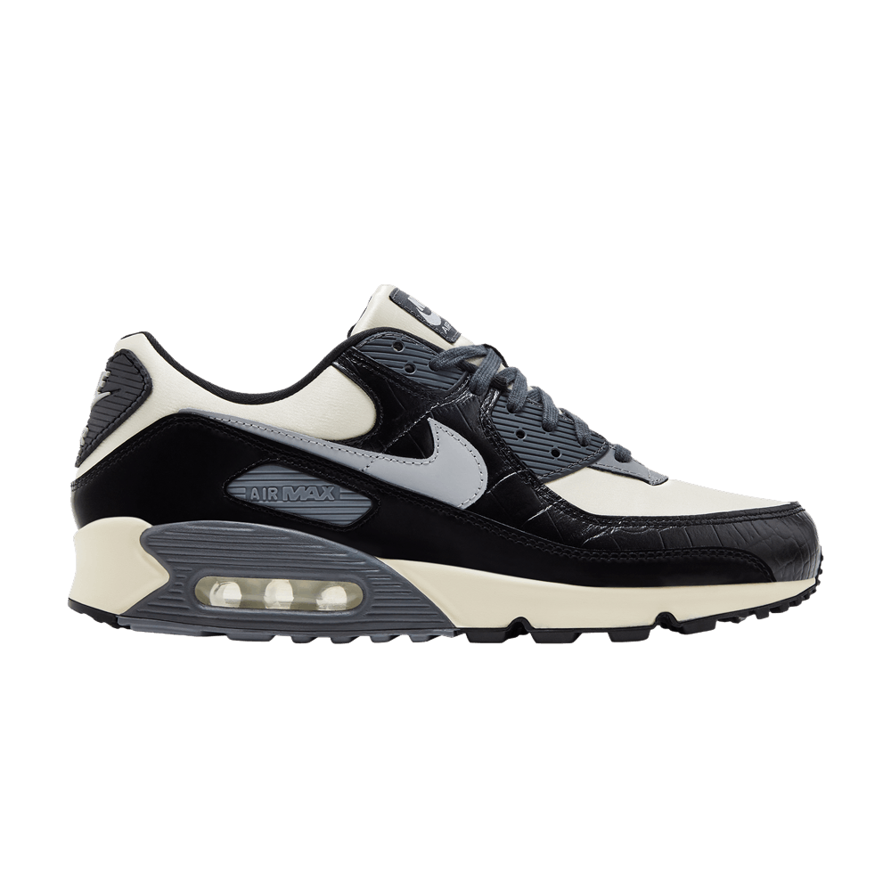 Nike Air Max 90 QS Smoke Grey Crocodile Grijs Heren Sneaker