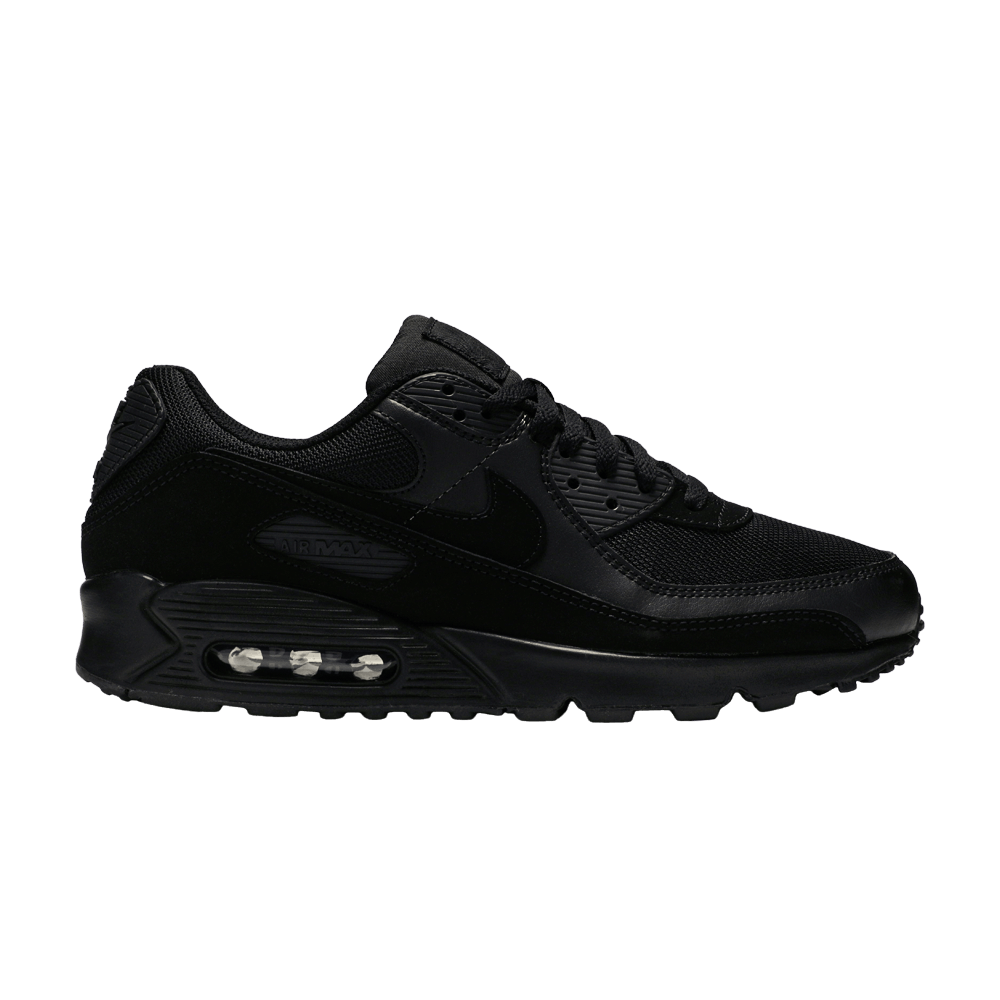 Nike Air Max 90 Recraft Triple Black Zwart Heren Sneaker