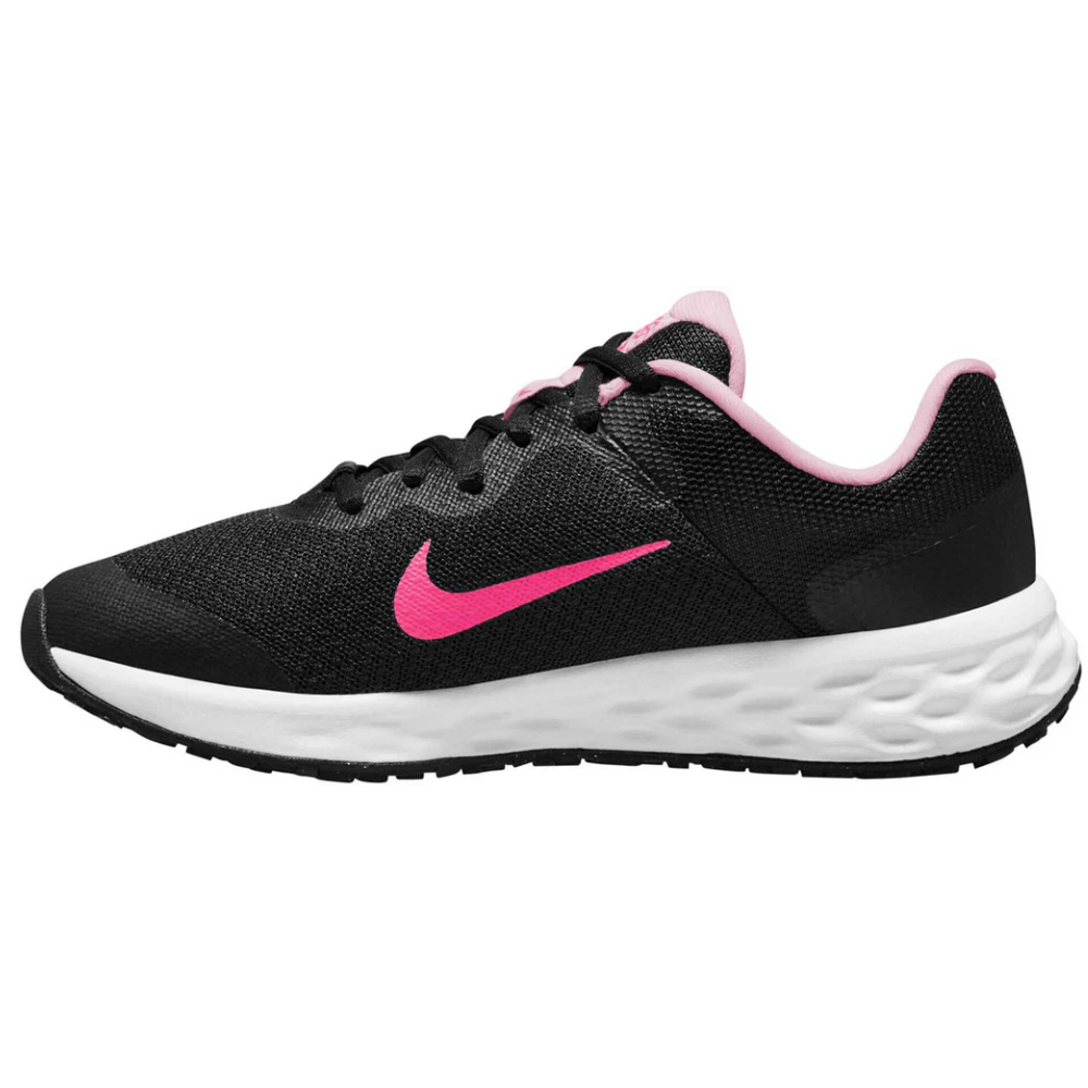 Nike Revolution 6 Next Nature GS Zwart Roze Kids Sneaker