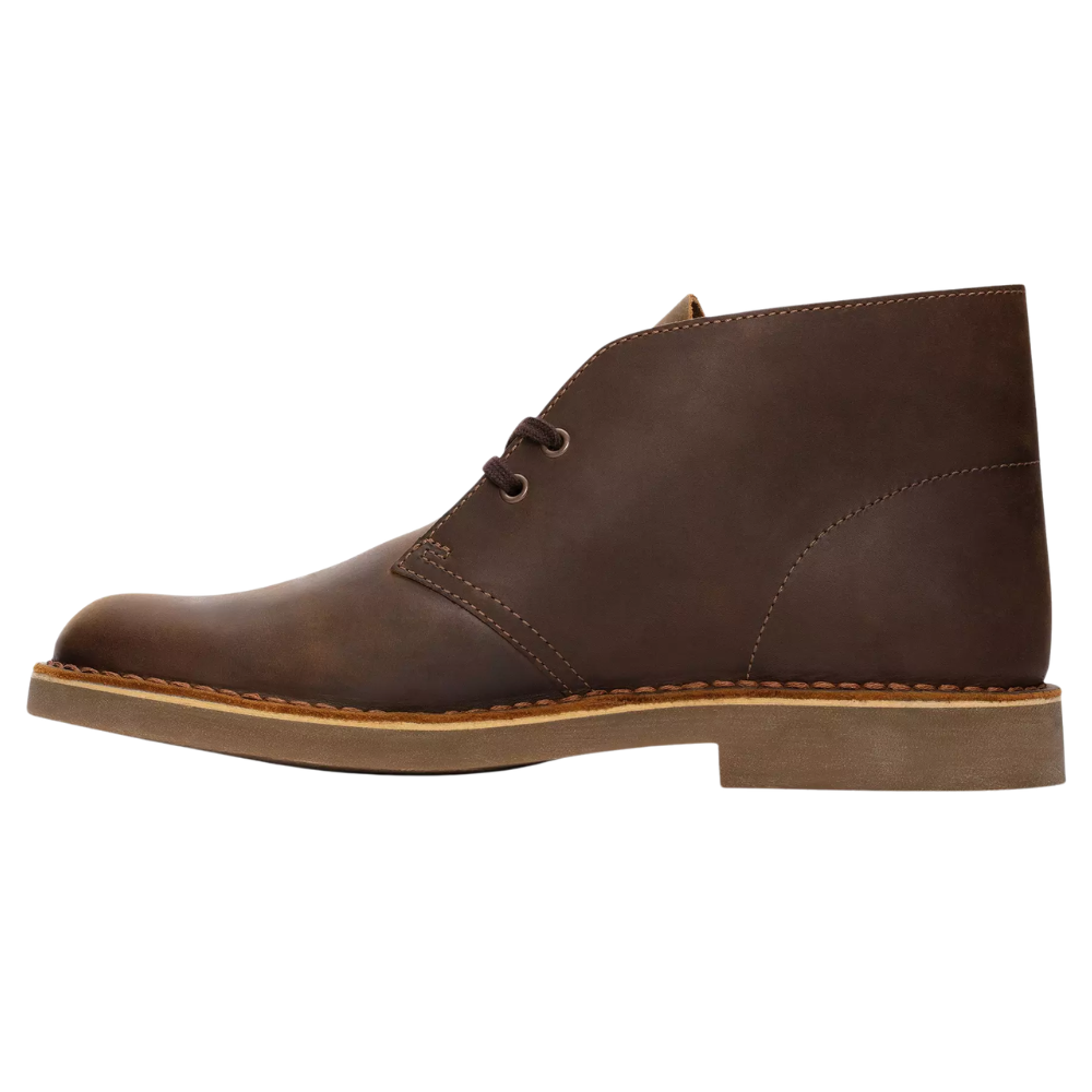 Clarks Desert Boot Evo Beeswax Leather Bruin Heren Schoen
