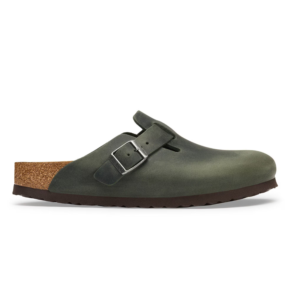 Birkenstock Boston Thyme Groen Heren Instapper