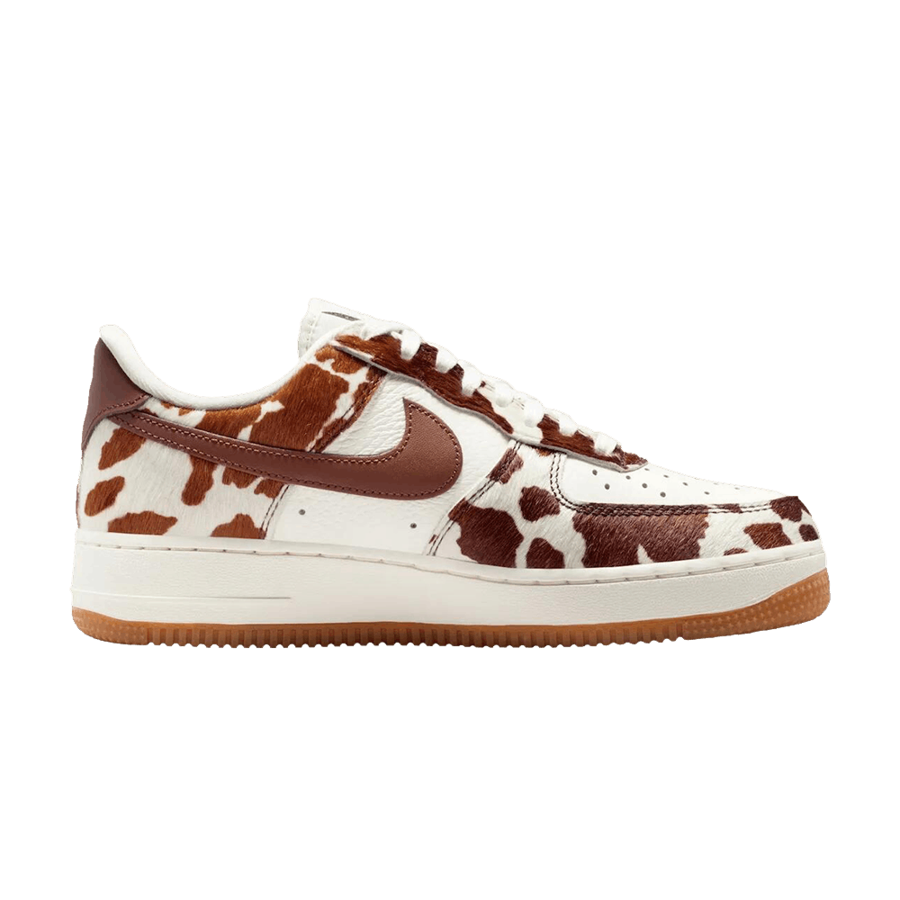 Nike Air Force 1 Low Cow Print Field Brown (Women's)