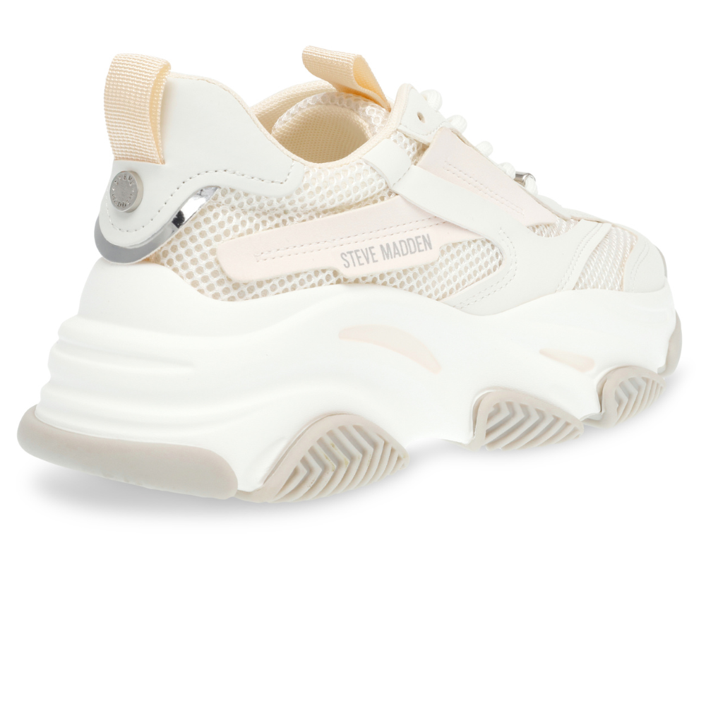 Steve Madden Possession-E Off White Dames Sneaker