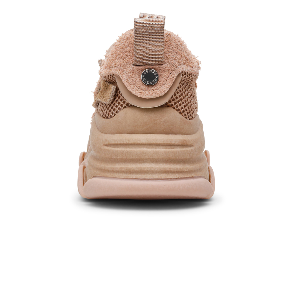Steve Madden Possession-E Soft Blush Suède Dames Sneaker