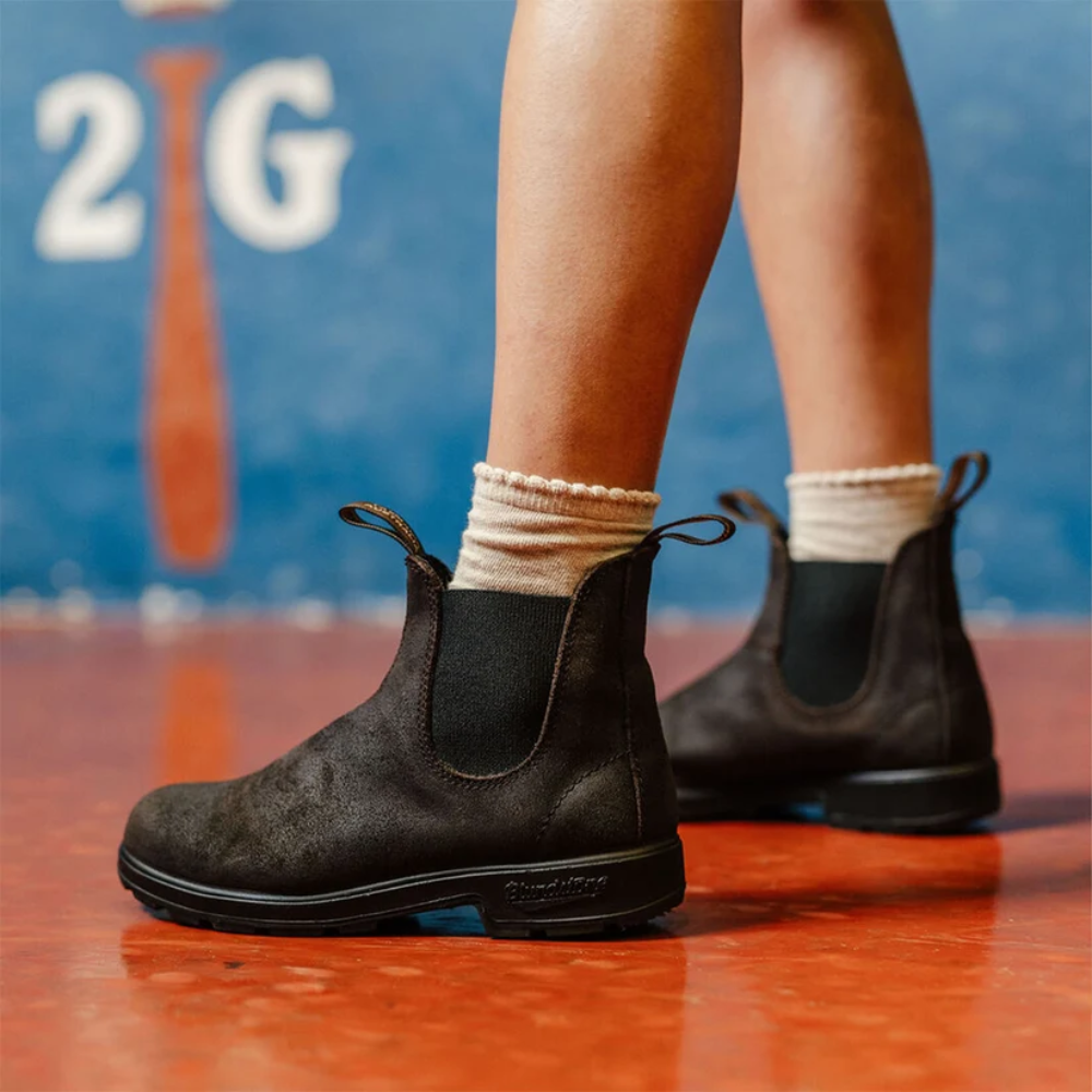 Blundstone 2610 Original Dark Brown Waxed Suède Unisex Boot
