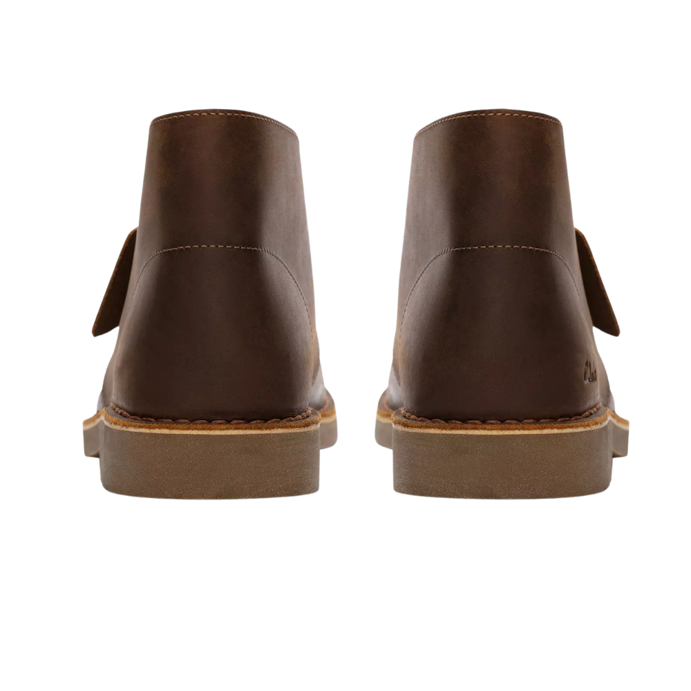 Clarks Desert Boot Evo Beeswax Leather Bruin Heren Schoen