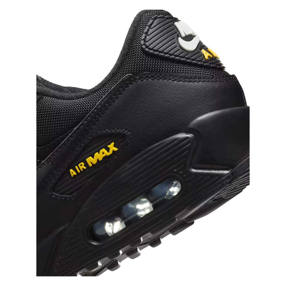 Nike Air Max 90 Zwart Geel Heren Sneaker
