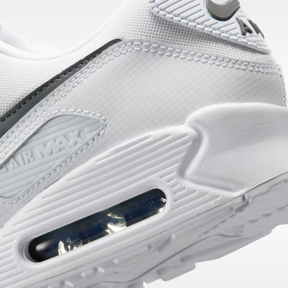 Nike Air Max 90 White Smoke Grey Unisex Sneaker