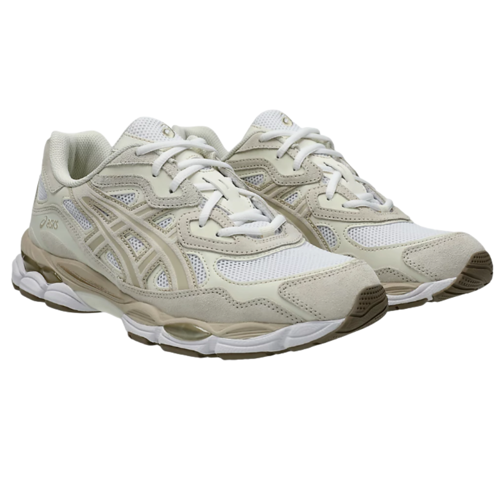 ASICS GEL-KAYANO 14 White Feather Grey Unisex Sneaker