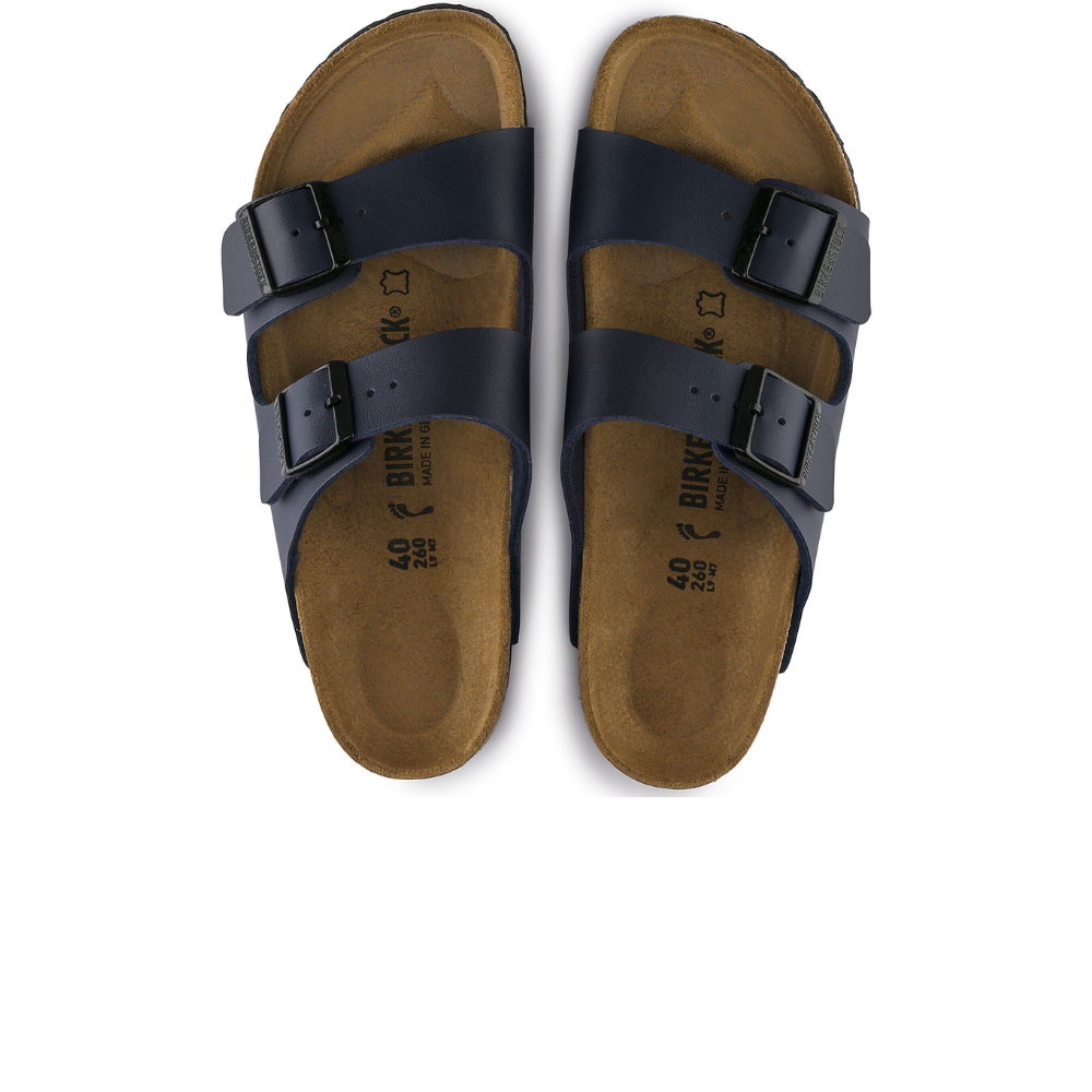 Birkenstock Arizona Blauw Normaal Voetbed Heren Slipper