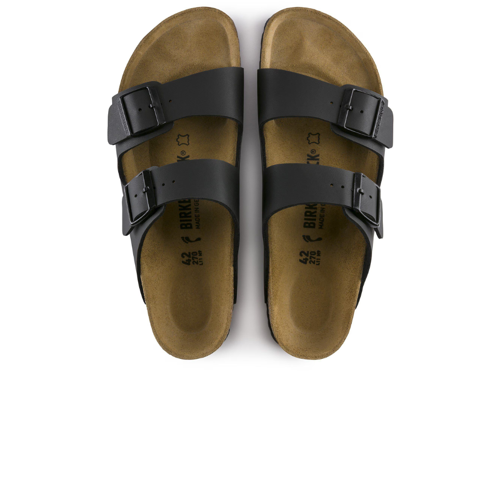 Birkenstock Arizona Zwart Smal Voetbed Unisex Slipper