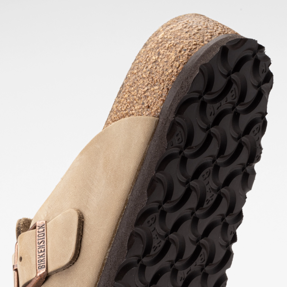 Birkenstock Boston Bruin Smal Voetbed Unisex Instapper