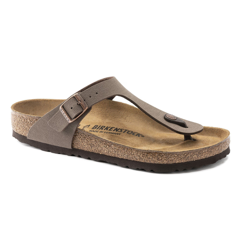 Birkenstock Gizeh Mocha Bruin Normaal Voetbed Dames Slipper