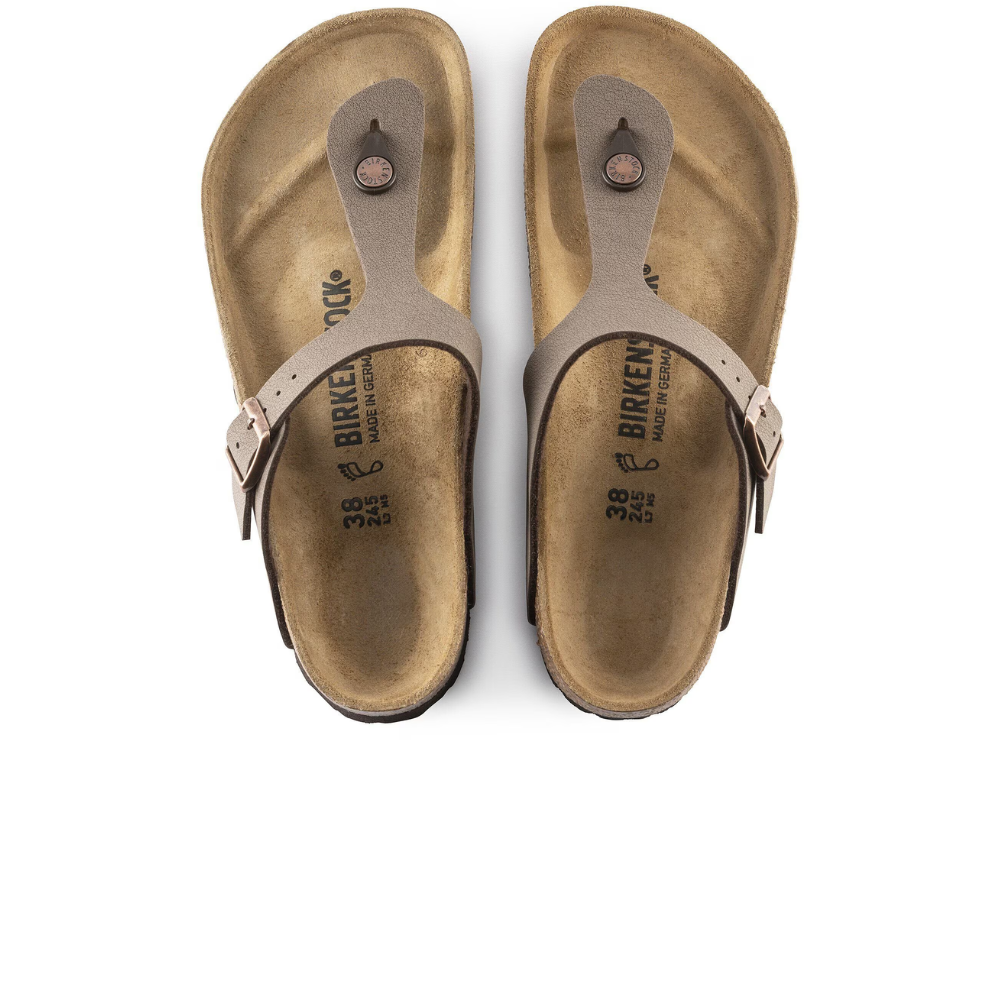 Birkenstock Gizeh Mocha Bruin Normaal Voetbed Dames Slipper