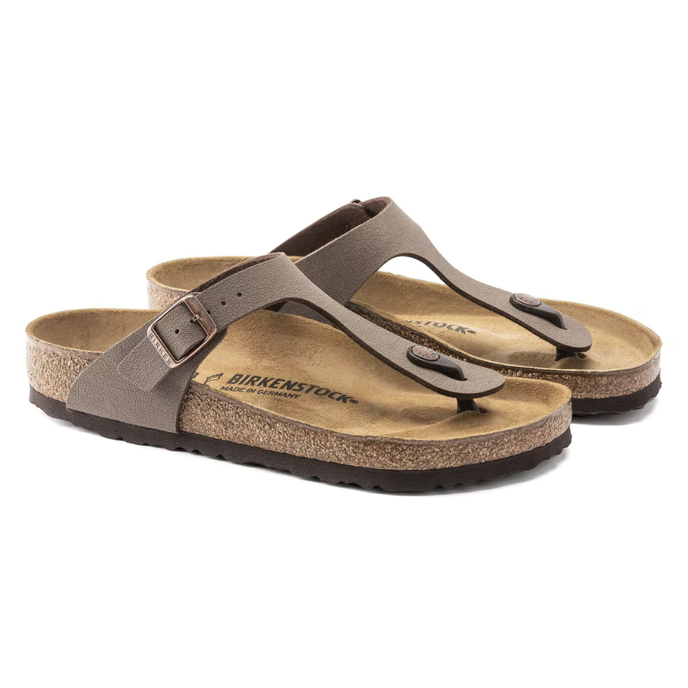 Birkenstock Gizeh Mocha Bruin Normaal Voetbed Dames Slipper