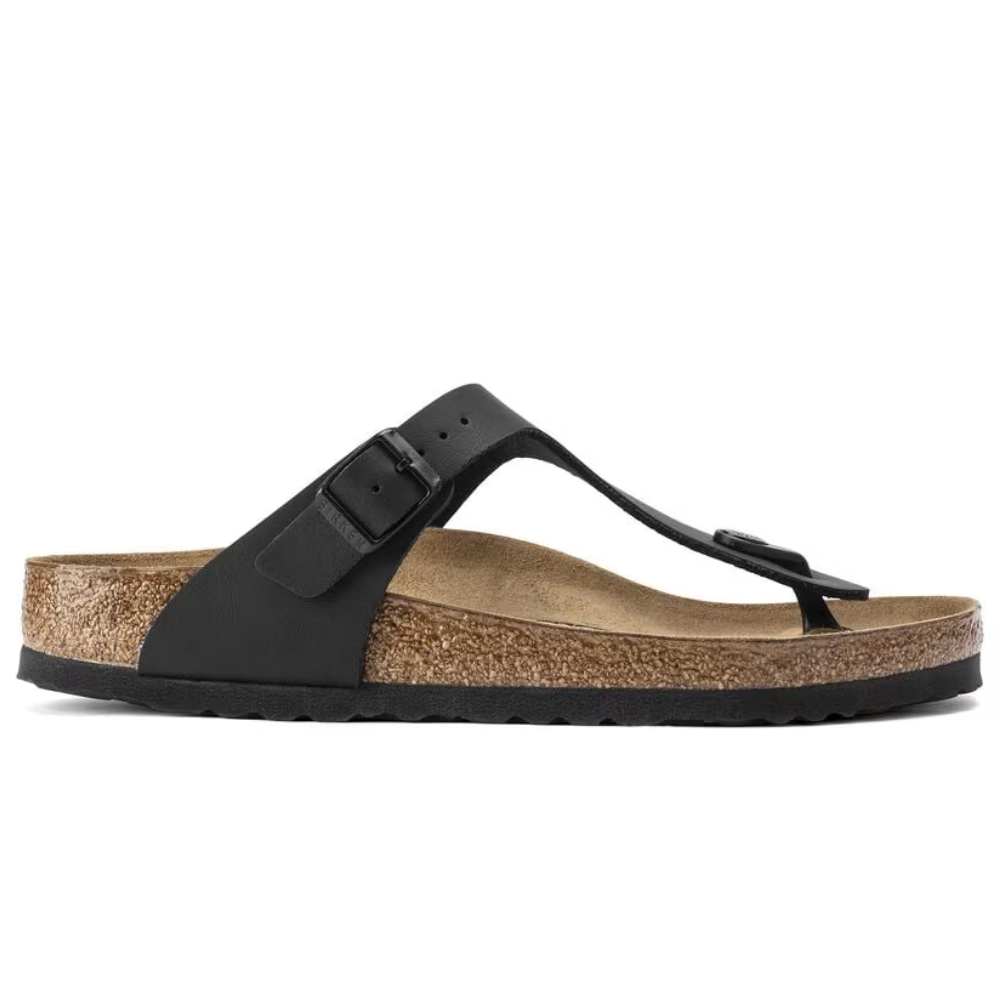 Birkenstock Gizeh Zwart Normaal Voetbed Dames Slipper