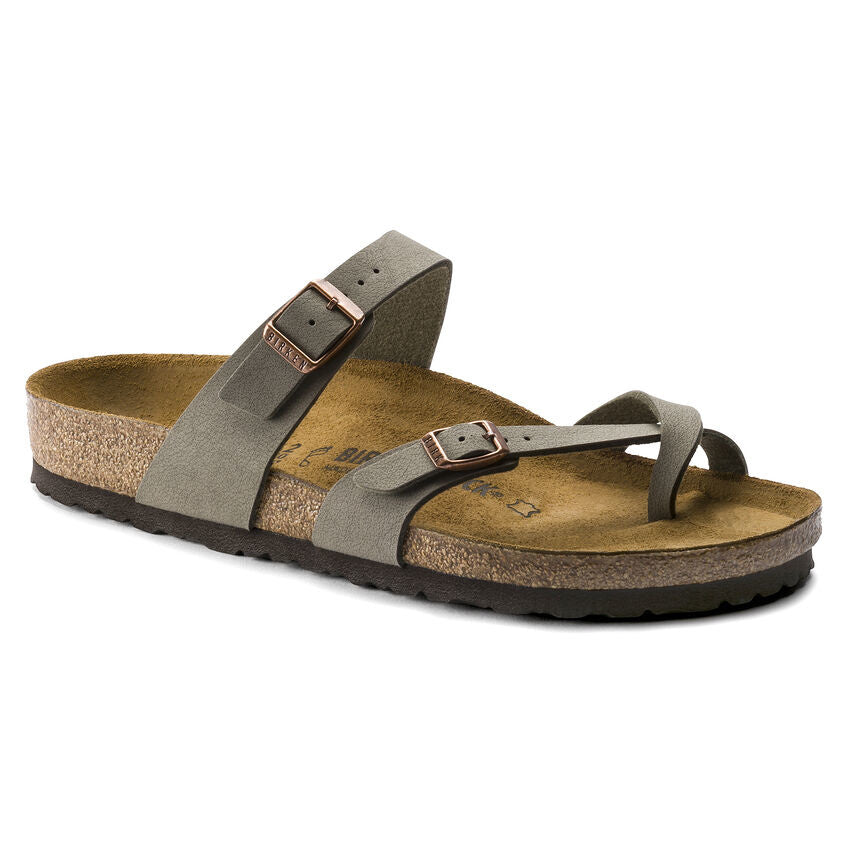 Birkenstock Mayari Beige Normaal Voetbed Dames Slipper
