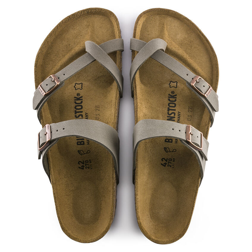 Birkenstock Mayari Beige Normaal Voetbed Dames Slipper