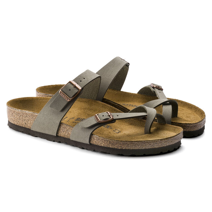 Birkenstock Mayari Beige Normaal Voetbed Dames Slipper