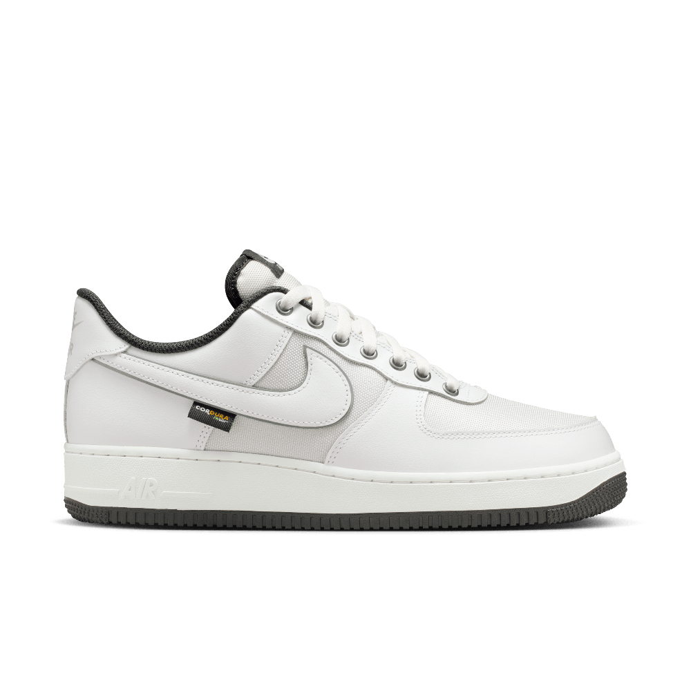 Nike Air Force 1 Low '07 LV8 Summit White Dark Smoke Grey Cordura Unisex Sneaker