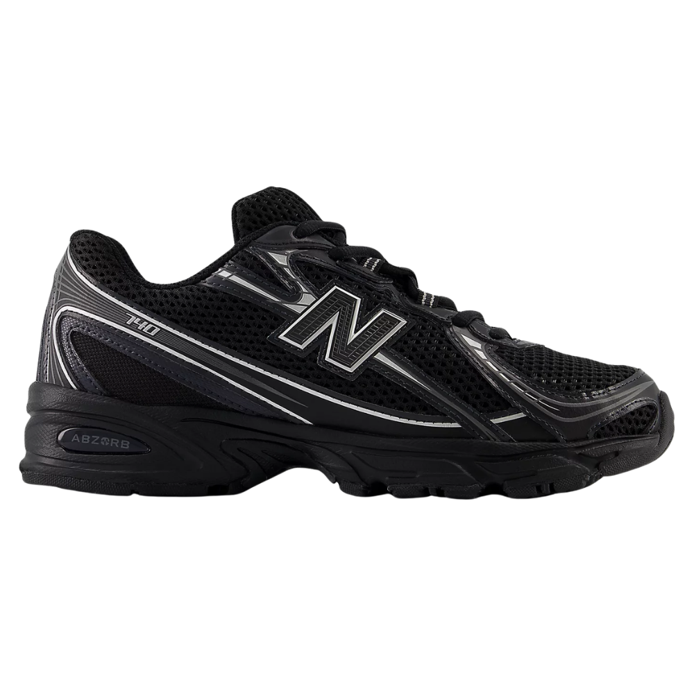 New Balance 740 Zwart Zilver Unisex Sneaker