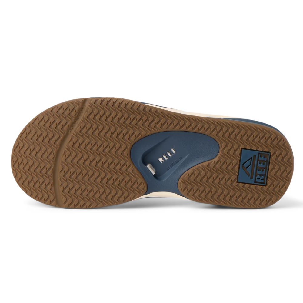 Reef Fanning Blauw Beige Heren Slipper