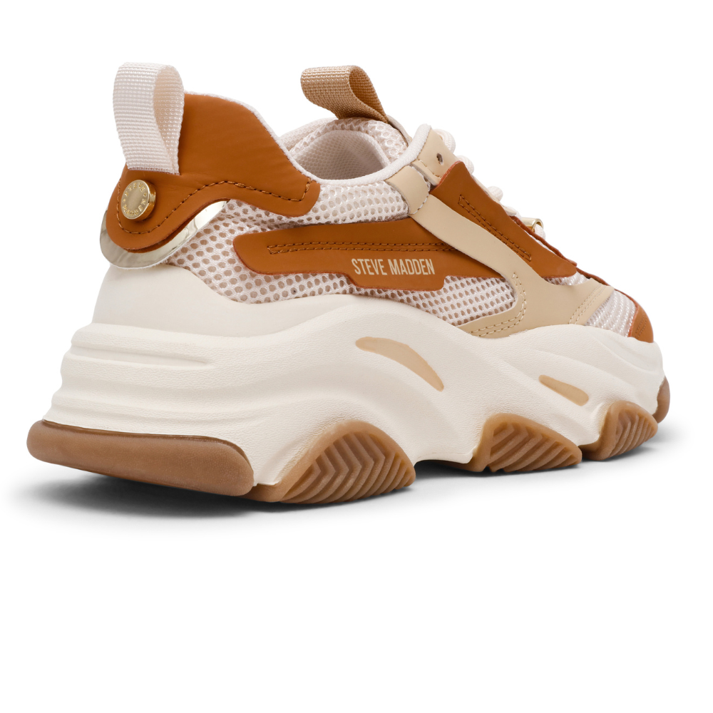 Steve Madden Possession-E Beige Dames Sneaker