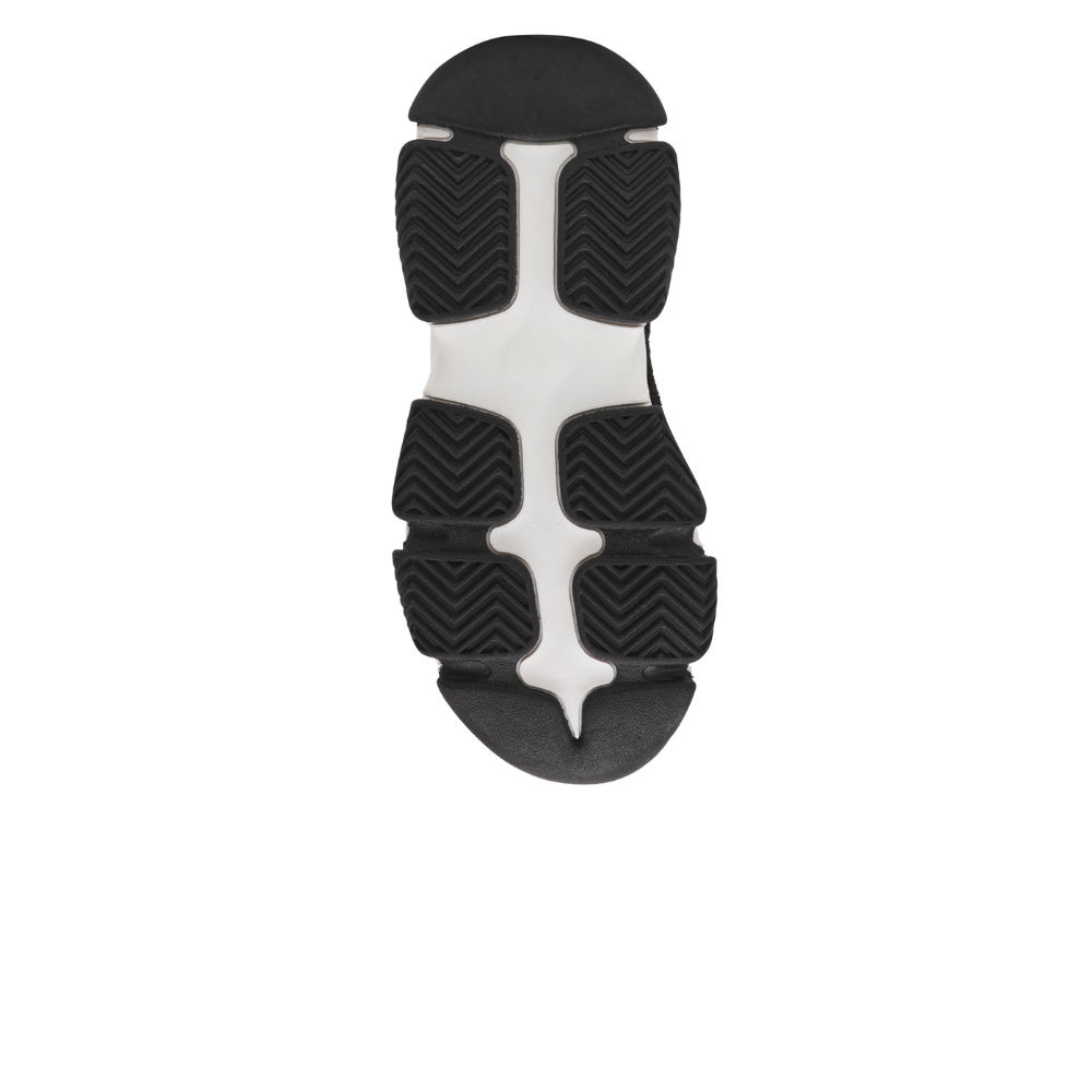 Steve Madden Possession-E Wit Zwart Dames Sneaker