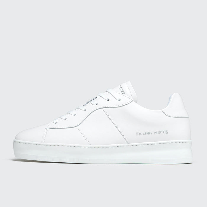 Filling Pieces Low Plain Court All White Heren Sneaker