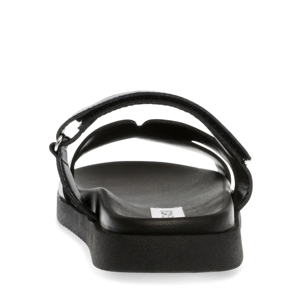 Steve Madden Missile Zwart Dames Sandaal