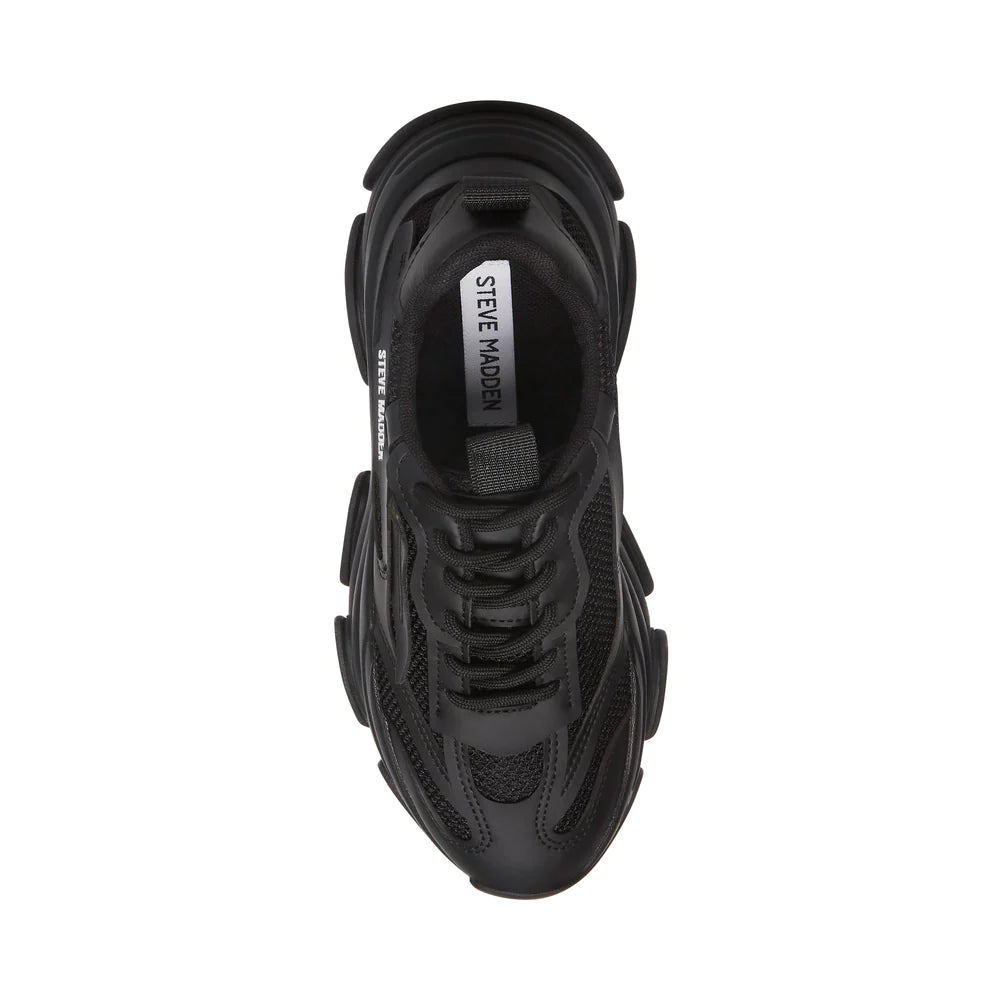 Steve Madden Possession-E Zwart Dames Sneaker