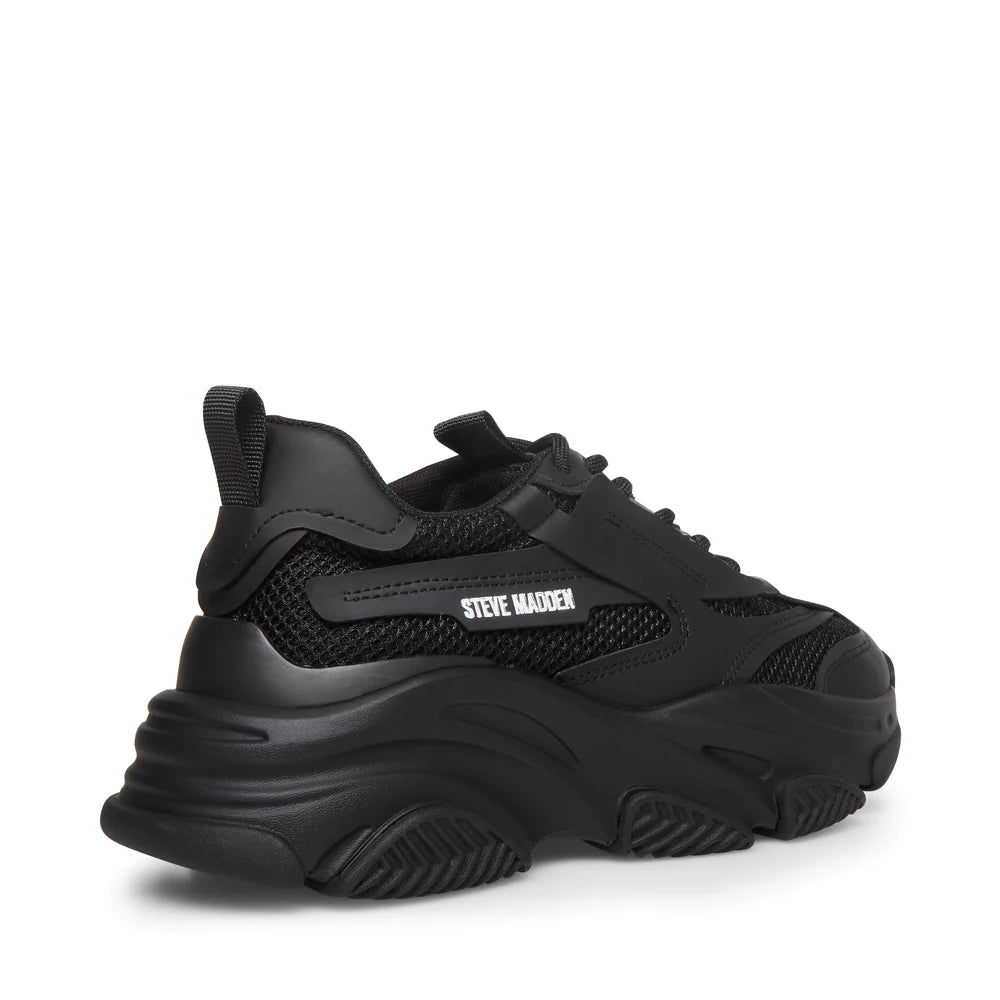 Steve Madden Possession-E Zwart Dames Sneaker