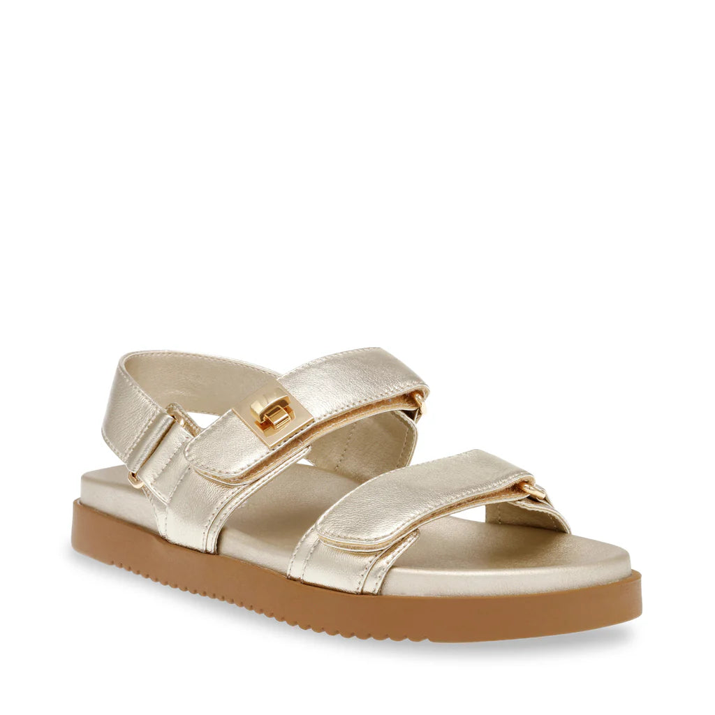 Steve Madden Mona Goud Dames Sandaal