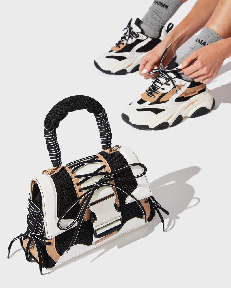 Steve Madden Possession-E Zwart Bruin Dames Sneaker