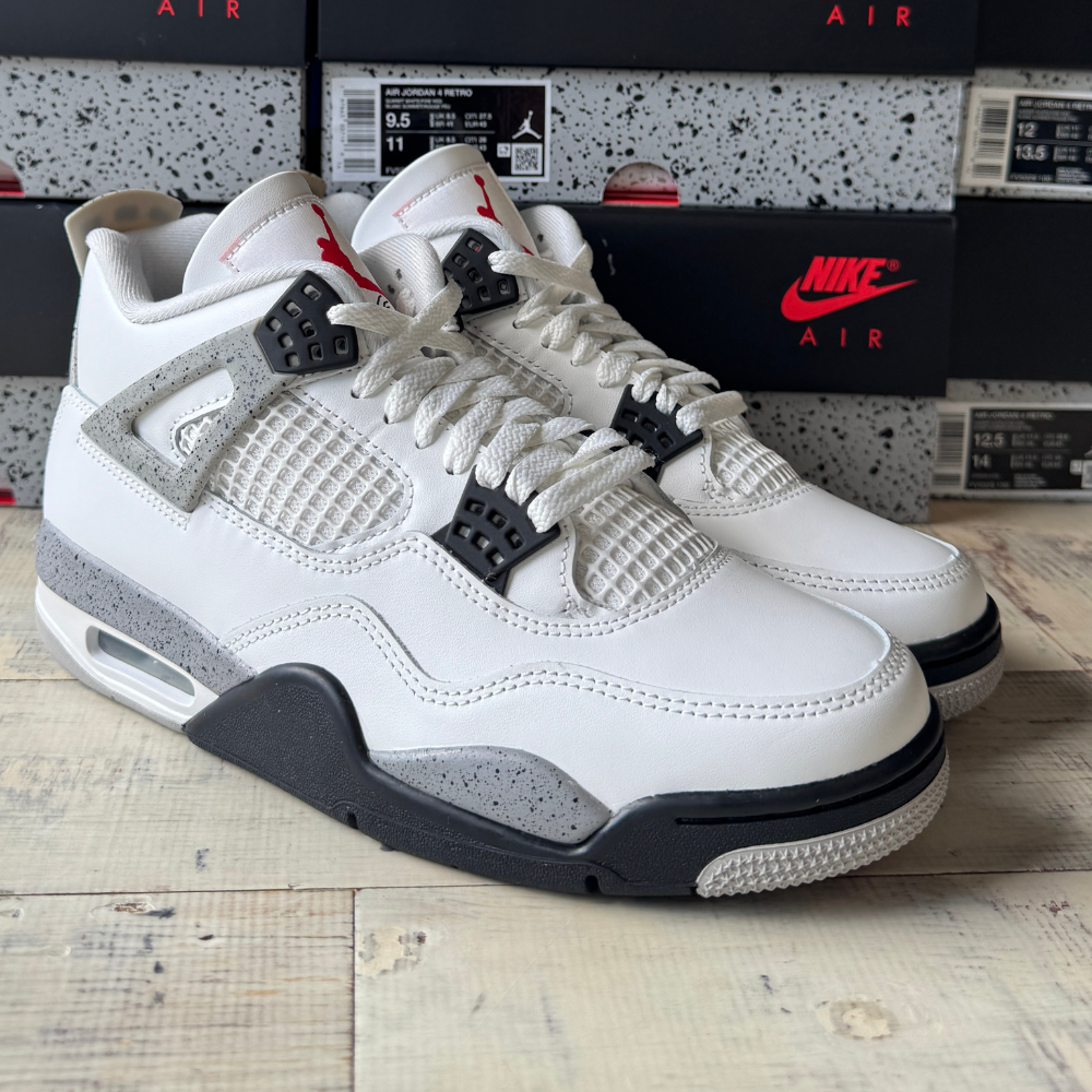 Jordan 4 Retro White Cement