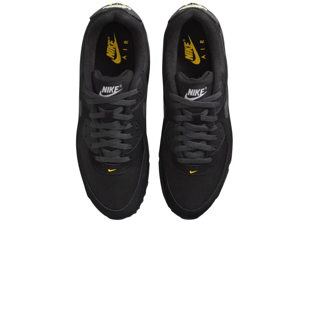 Nike Air Max 90 Zwart Geel Heren Sneaker