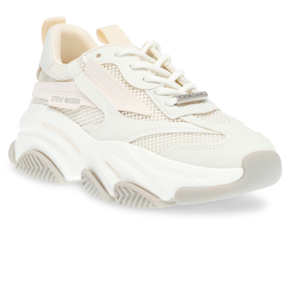 Steve Madden Possession-E Off White Dames Sneaker