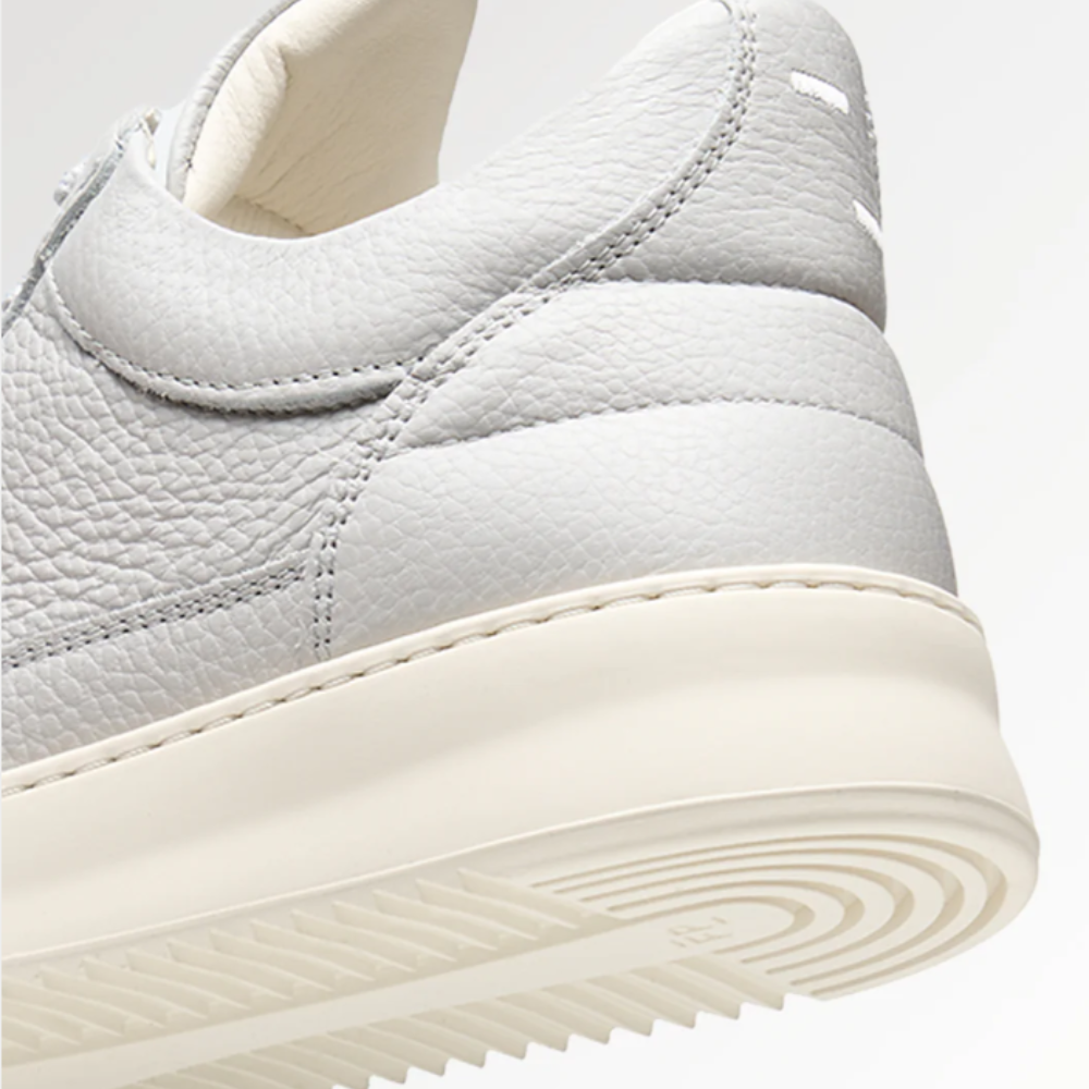 Filling Pieces Low Top Grain Grijs Heren Sneaker