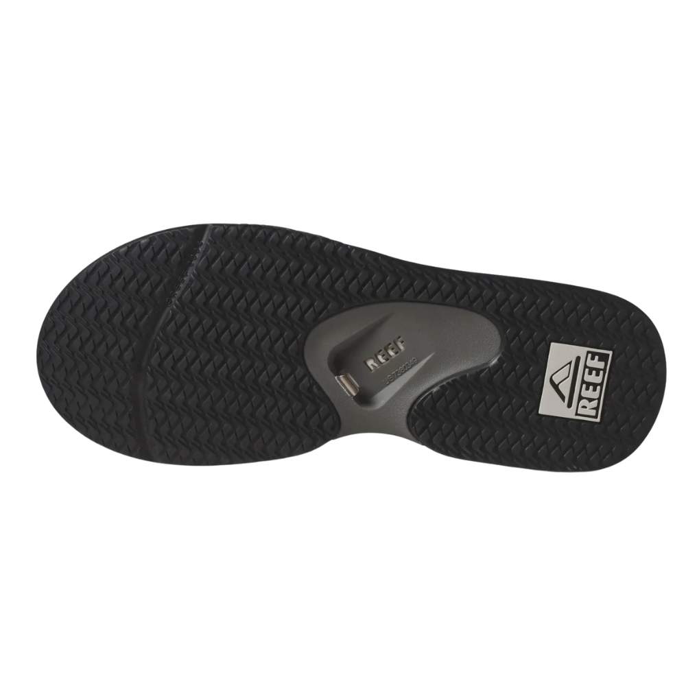 Reef Fanning Grey Suede Heren Slipper