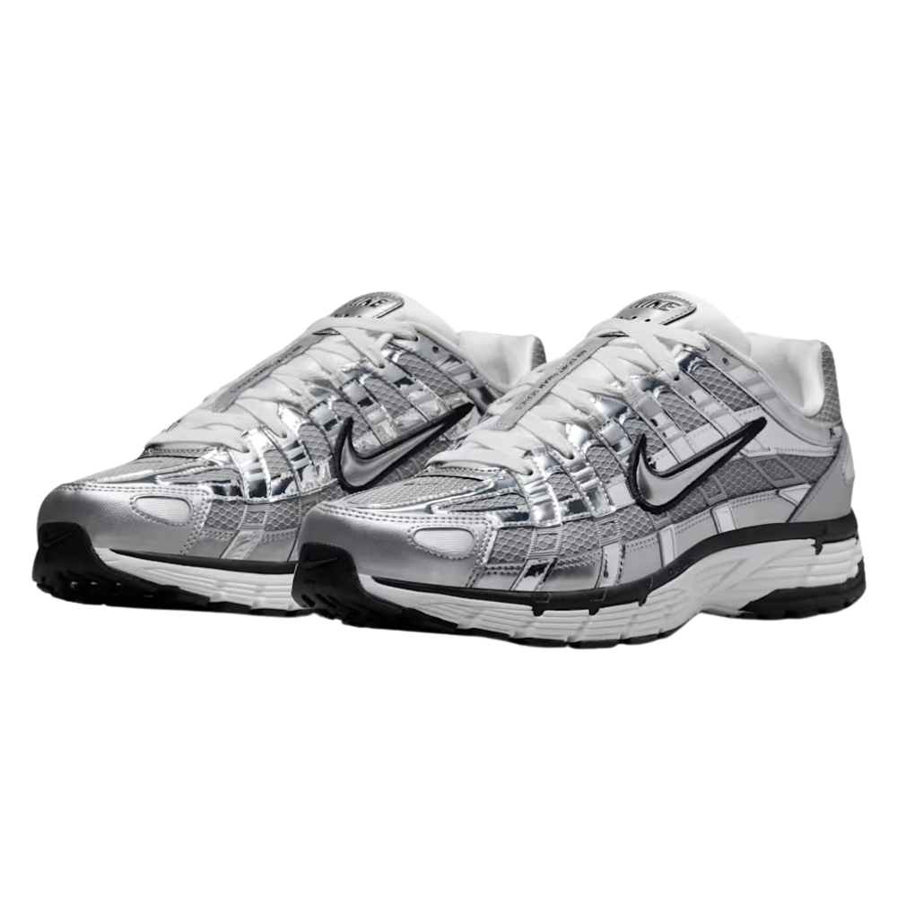 Nike P-6000 Metallic Silver Sail Unisex Sneaker