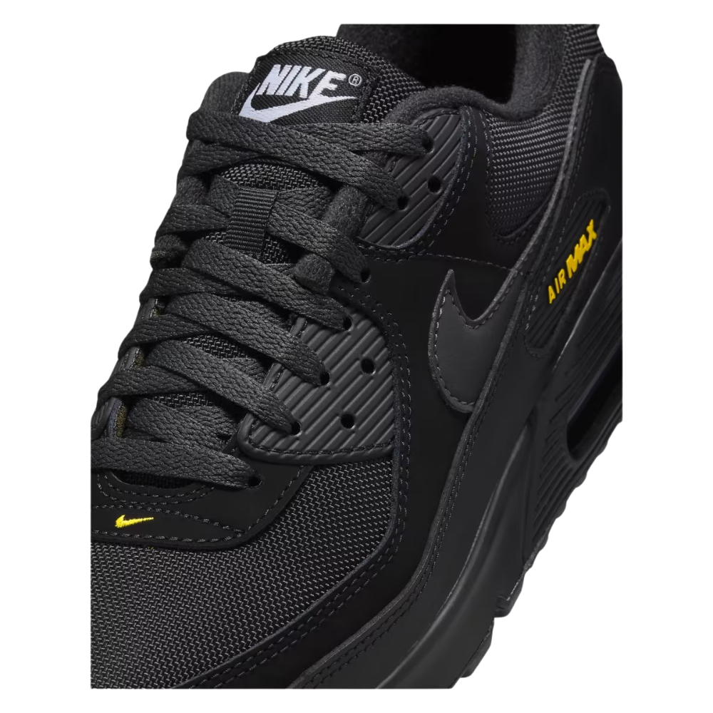 Nike Air Max 90 Zwart Geel Heren Sneaker