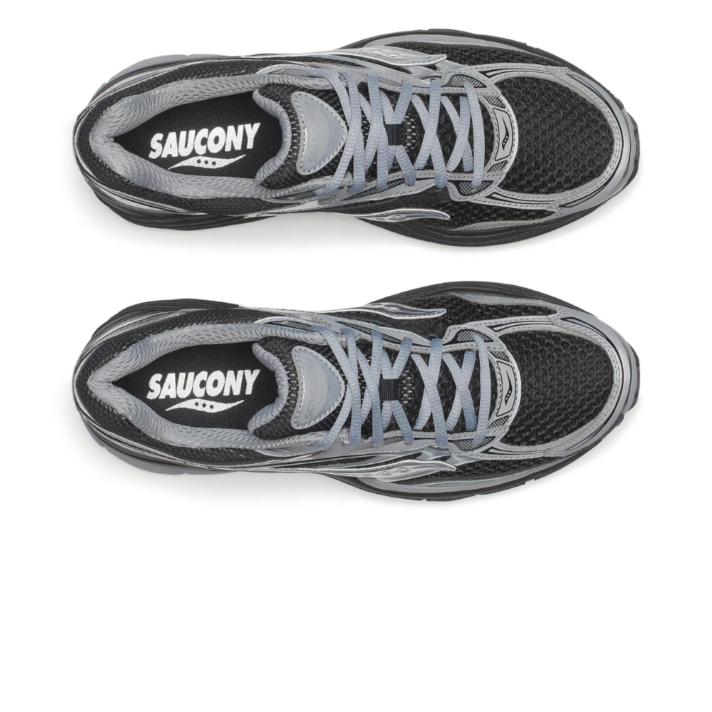 Saucony ProGrid Omni 9 Zwart Zilver Heren Sneaker