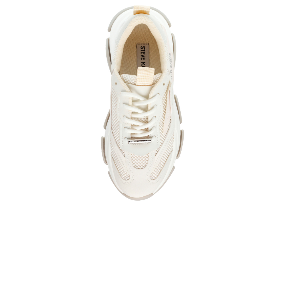 Steve Madden Possession-E Off White Dames Sneaker
