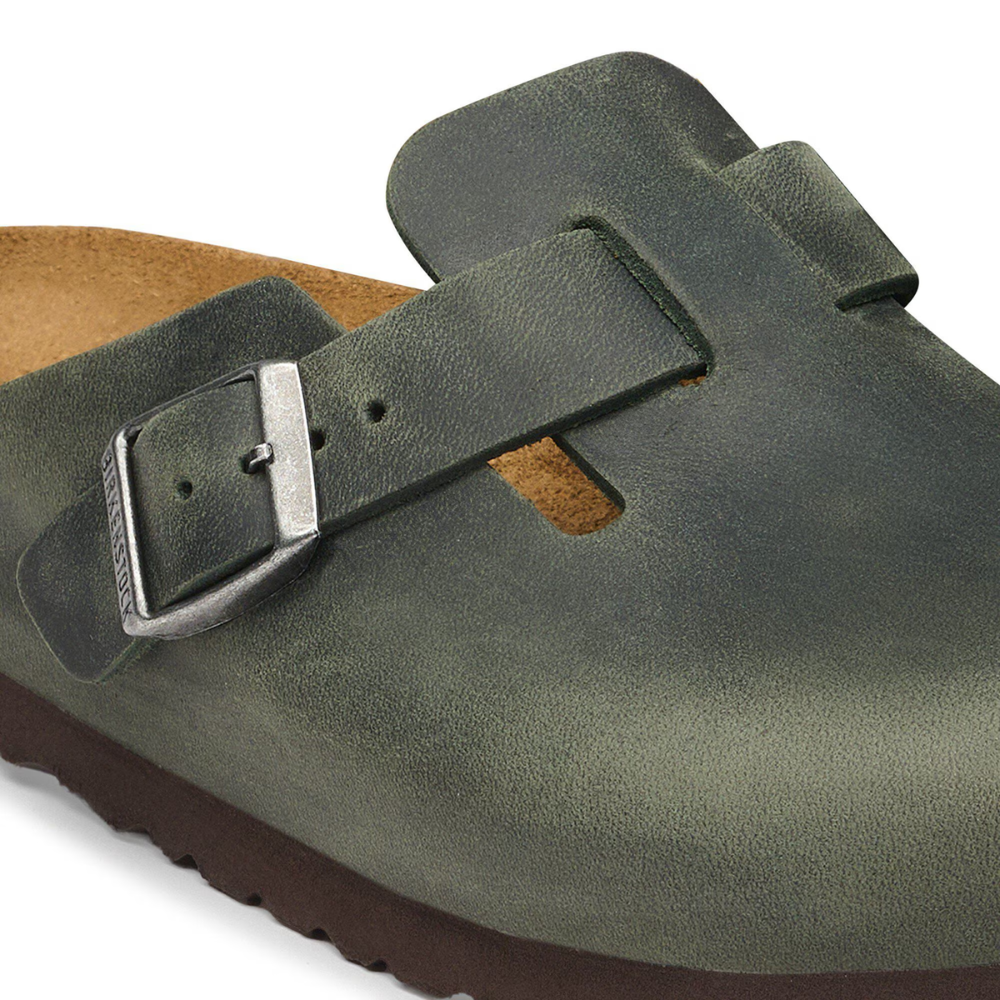 Birkenstock Boston Thyme Groen Heren Instapper