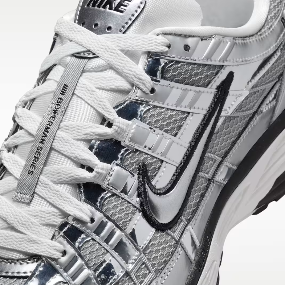 Nike P-6000 Metallic Silver Sail Unisex Sneaker