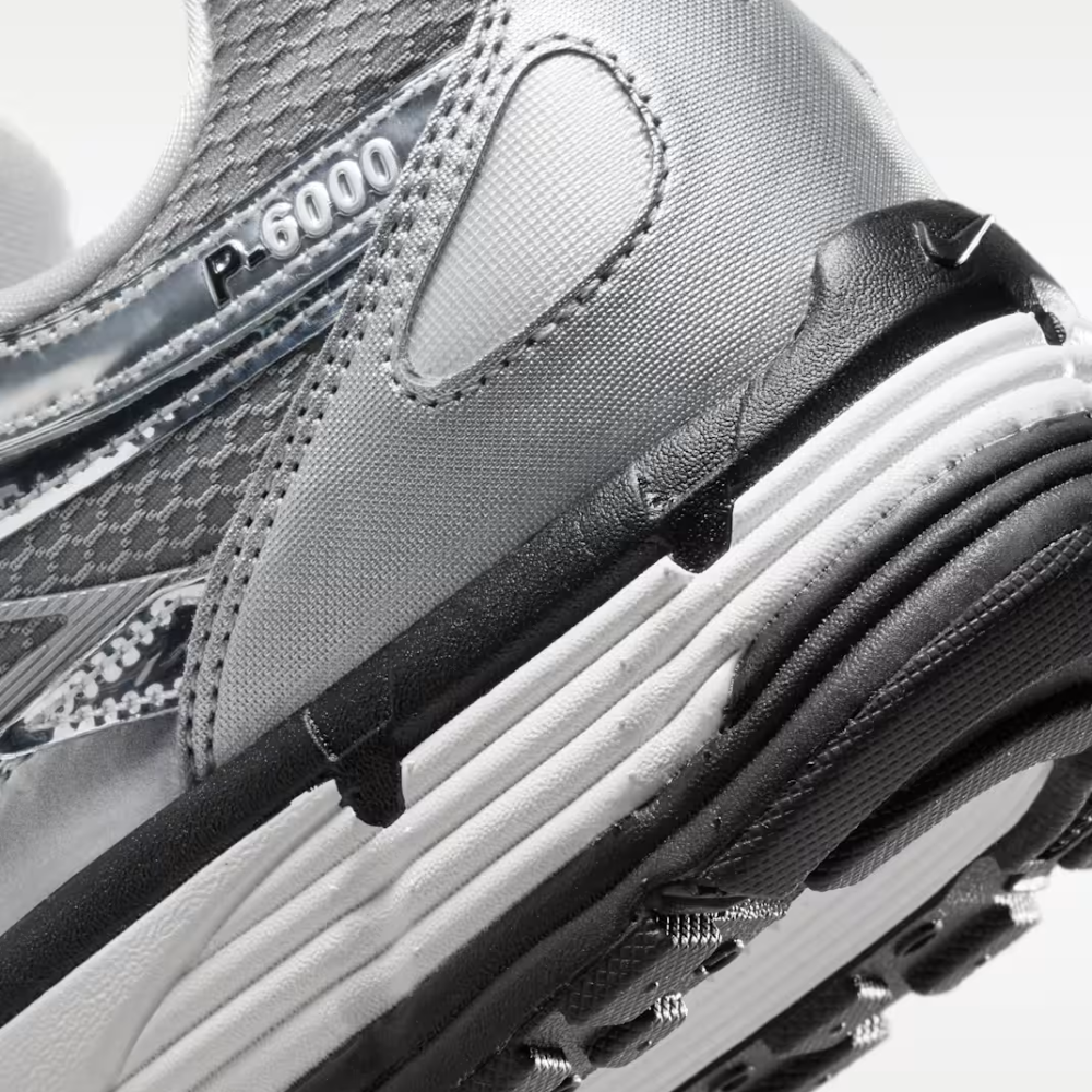 Nike P-6000 Metallic Silver Sail Unisex Sneaker
