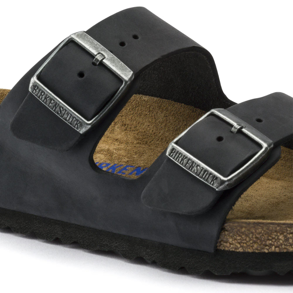 Birkenstock Arizona Soft Footbed Zwart Normaal Voetbed Heren Slipper