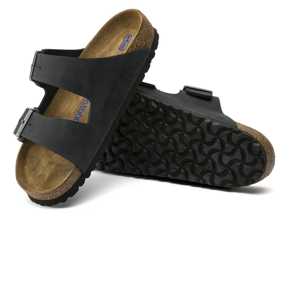 Birkenstock Arizona Soft Footbed Zwart Normaal Voetbed Heren Slipper