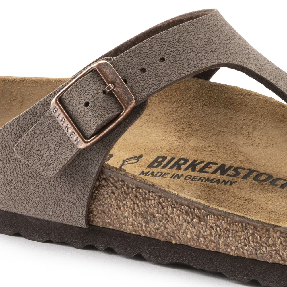 Birkenstock Gizeh Mocha Bruin Normaal Voetbed Dames Slipper