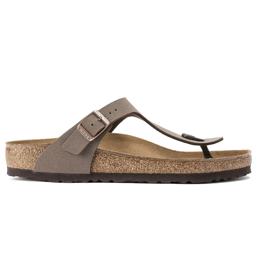 Birkenstock Gizeh Mocha Bruin Normaal Voetbed Dames Slipper
